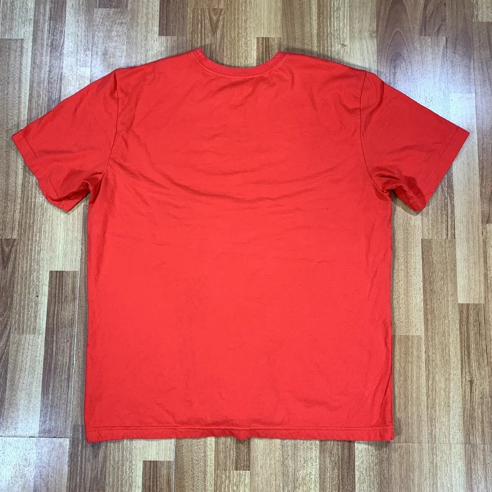 Nike Shirt Mens Extra Large XL Red Broken Basketball Board Athletic Casual